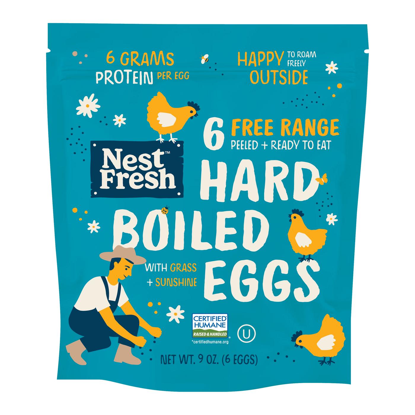 NestFresh Free Range Hard Boiled Eggs; image 1 of 2