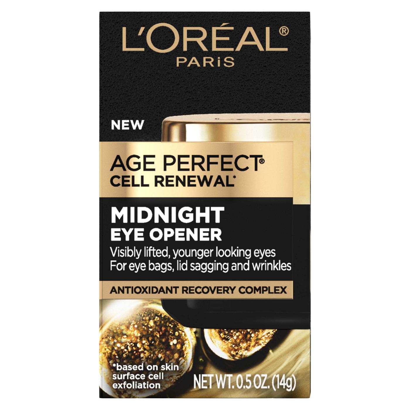 L'Oréal Paris Age Perfect Cell Renewal Midnight Eye Cream; image 1 of 7