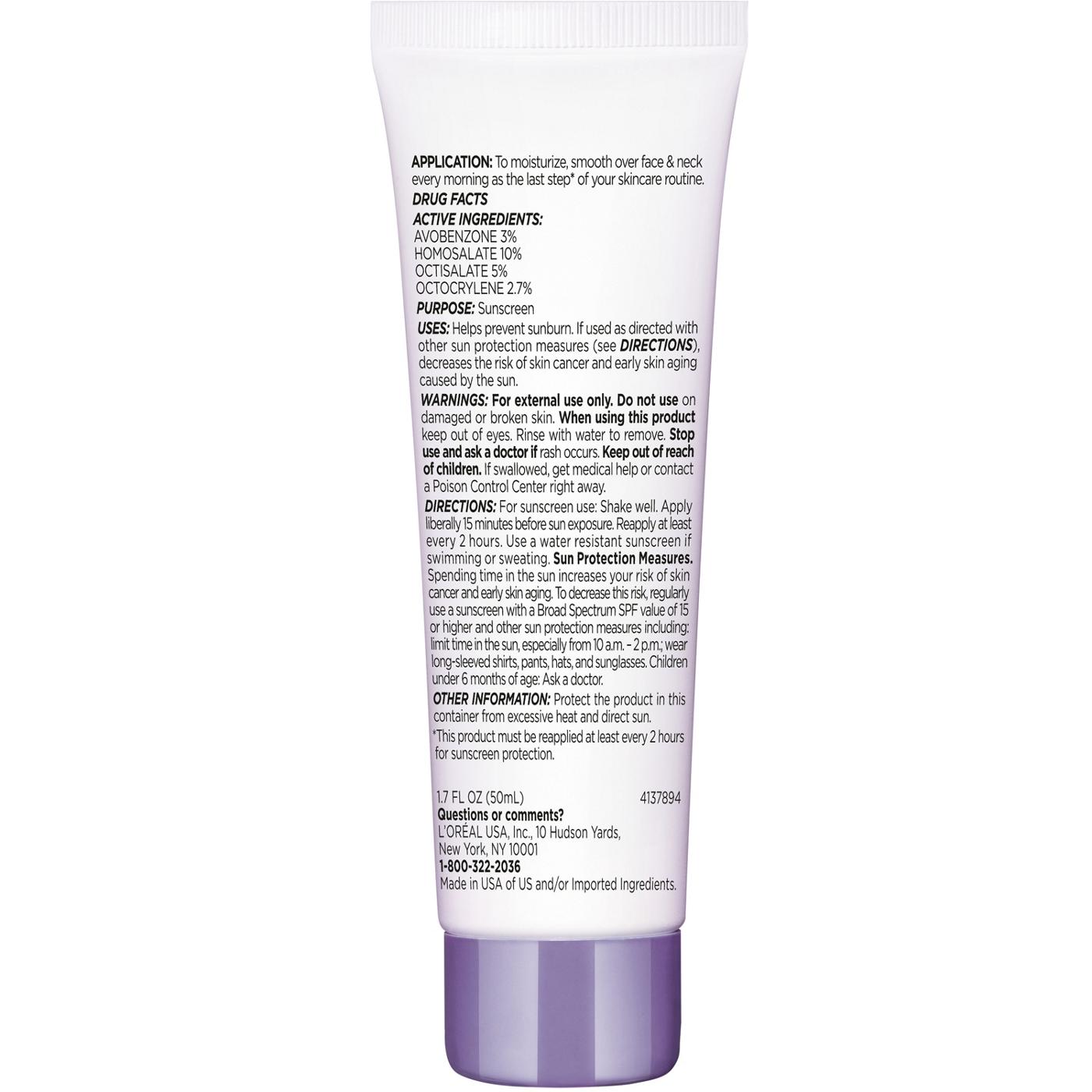 L'Oreal Paris Collagen Moisture Filler Ultra-Light Moisturizing Lotion - SPF 30; image 2 of 8