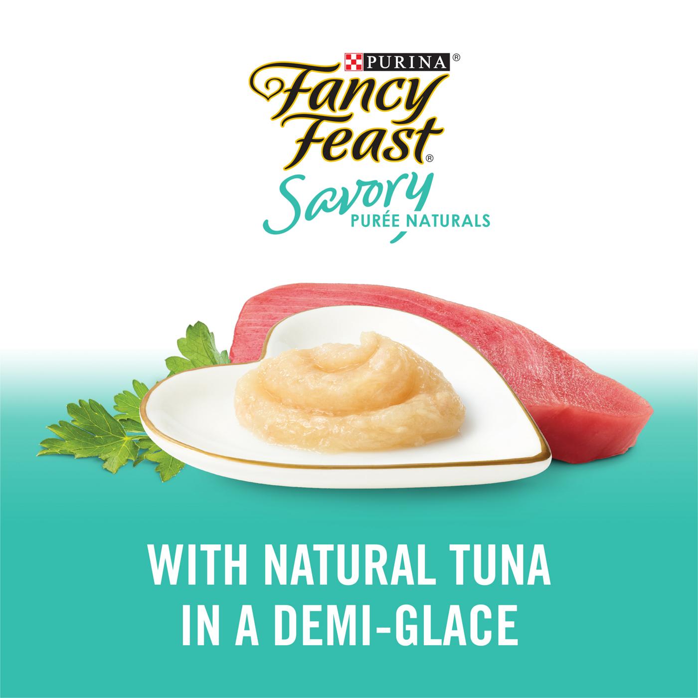 Fancy Feast Savory Puree Naturals Tuna Cat Treats; image 6 of 7