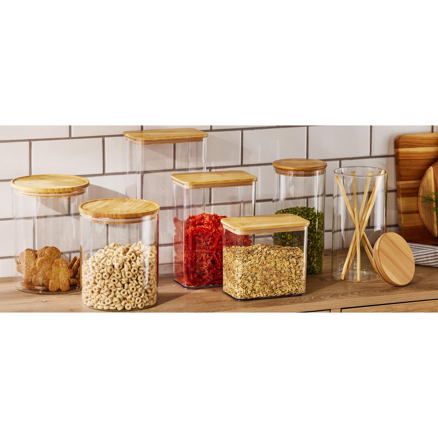Destination Holiday Plastic Storage Container with Bamboo Lid - Shop ...