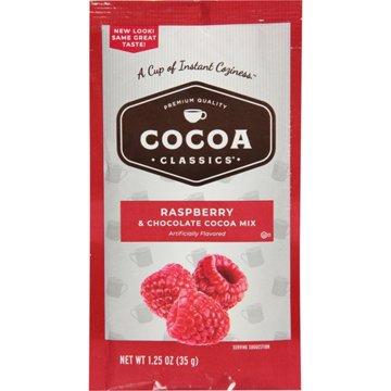 Cocoa Classics Raspberry & Chocolate Hot Cocoa Mix, 1.25 oz