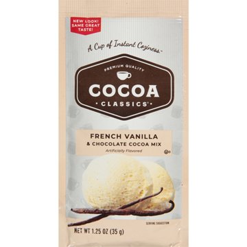 Cocoa Classics French Vanilla & Chocolate Hot Cocoa Mix, 1.25 oz