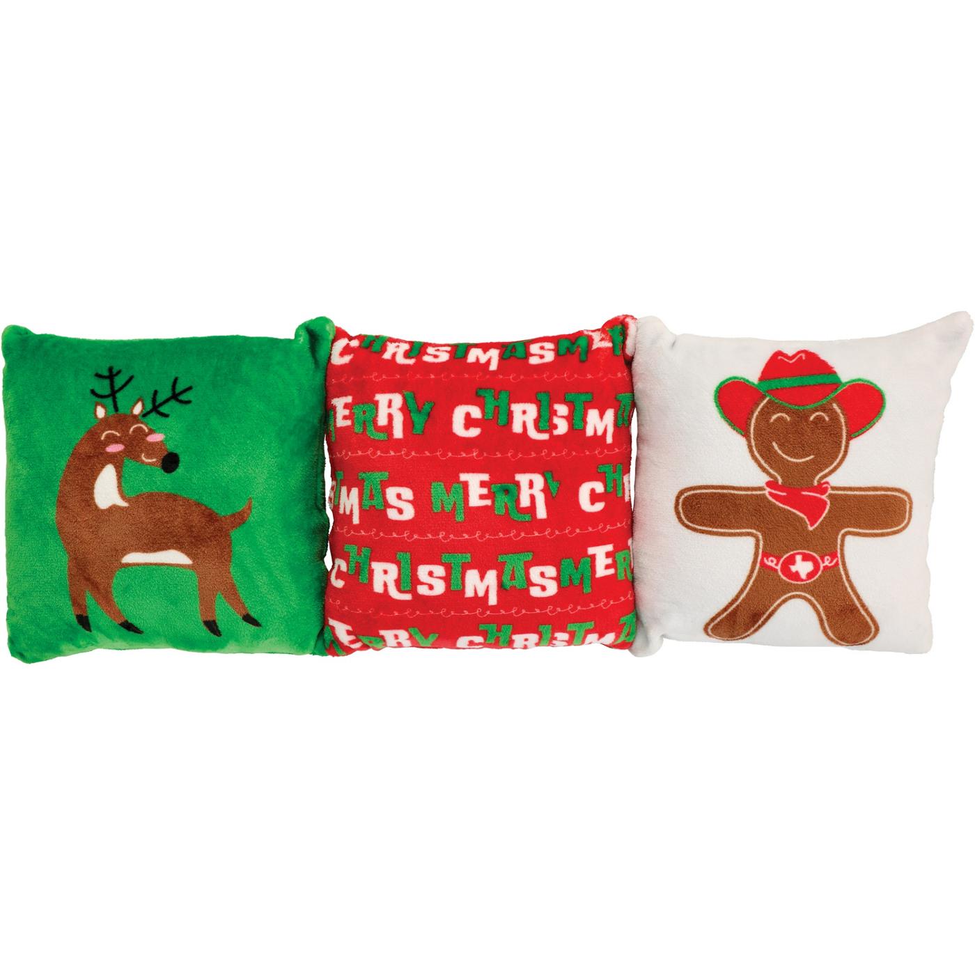 Destination Holiday Christmas Throw Pillow Set Shop Pillows at HEB