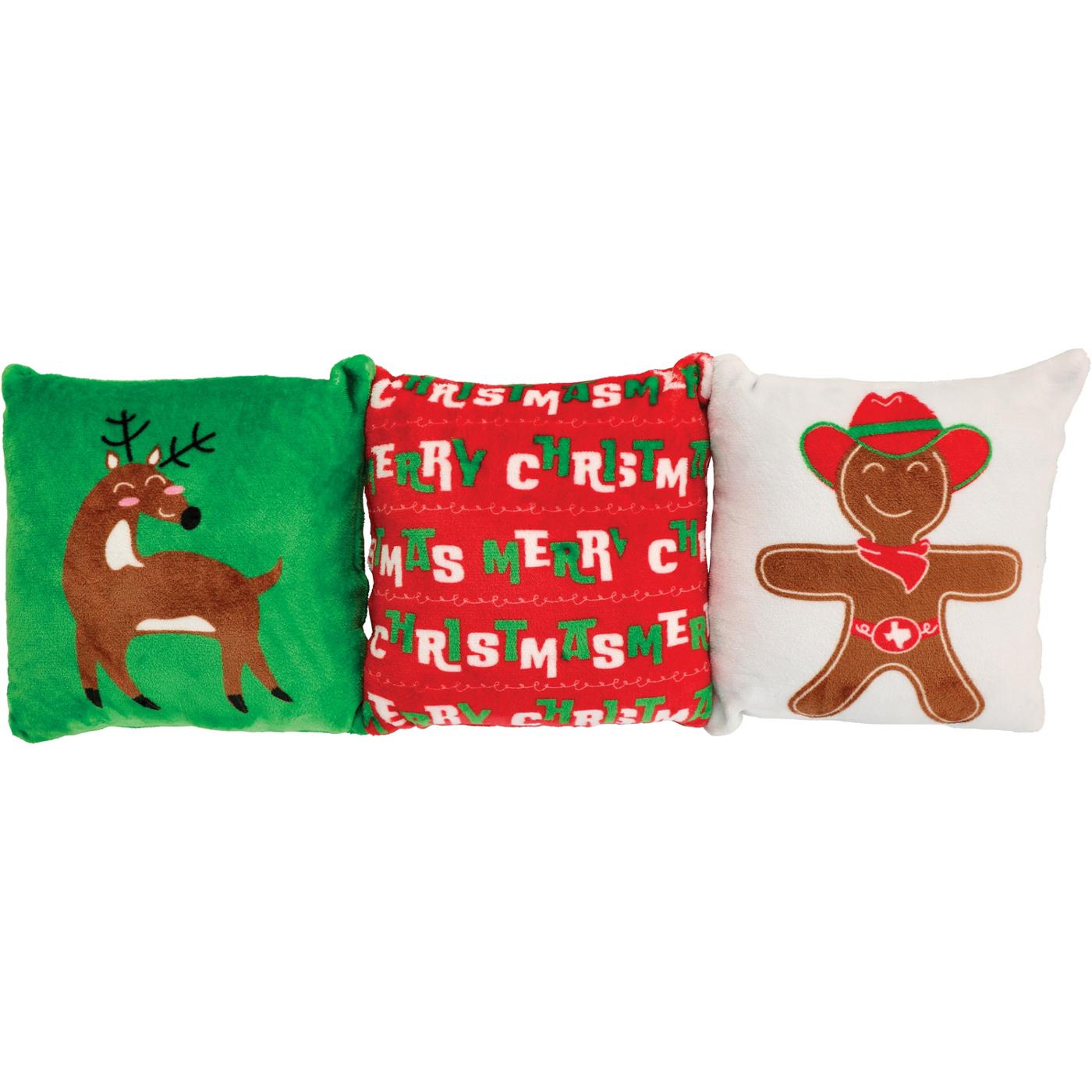 Destination Holiday Christmas Throw Pillow Set; image 1 of 2