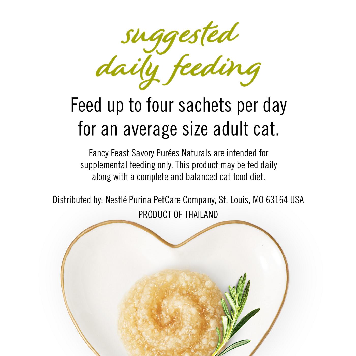 Fancy Feast Savory Puree Naturals Chicken Cat Treats Shop Treats at H E B