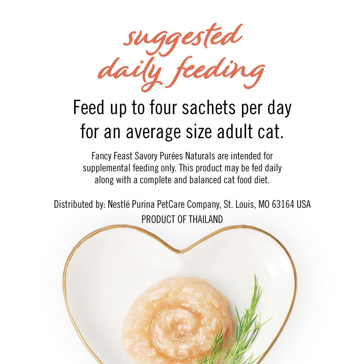 Fancy Feast Purina Savory Purees Lickable Cat Treats - Tuna and Salmon; image 4 of 8