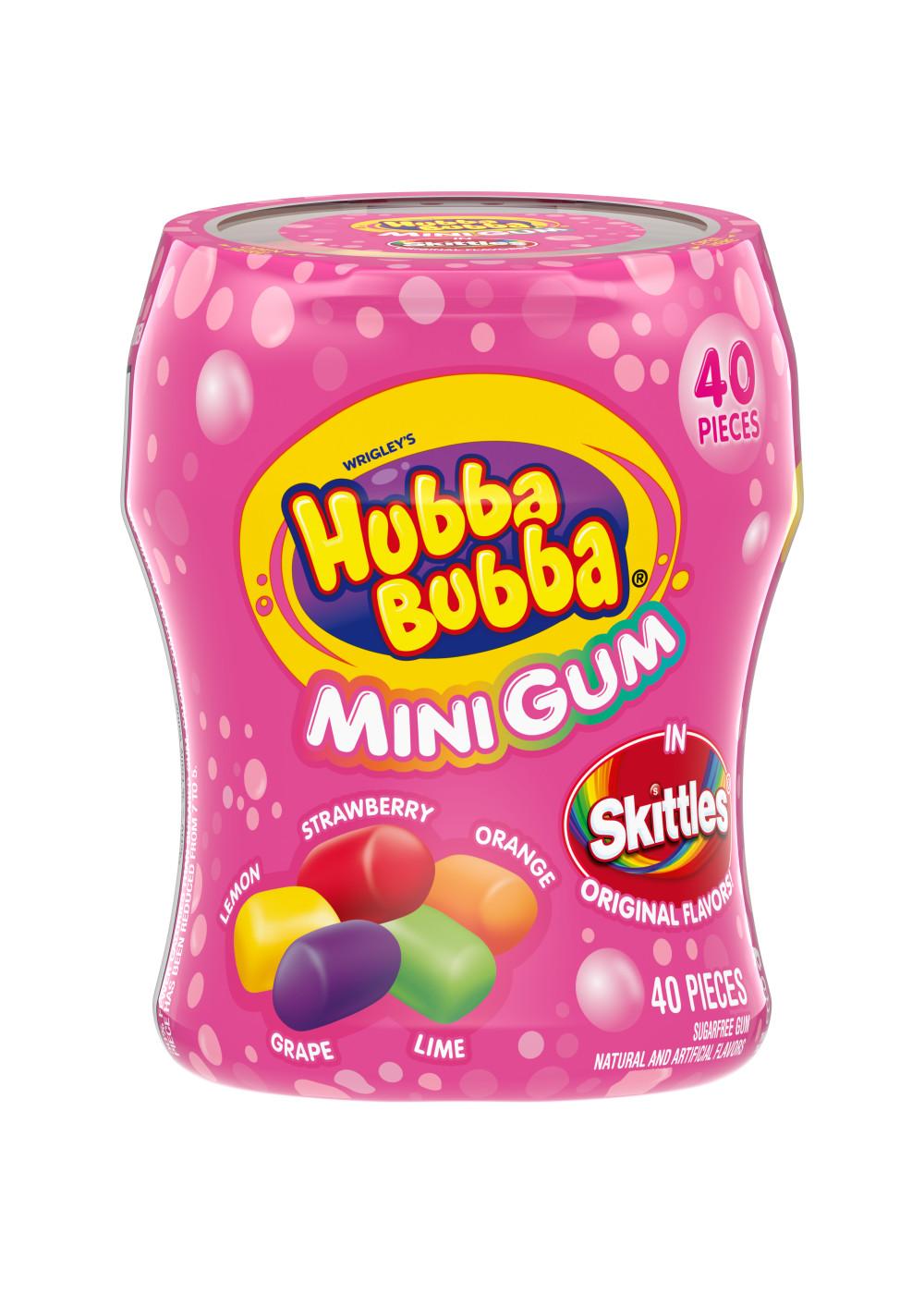 Hubba Bubba Skittles Flavored Mini Gum; image 1 of 2