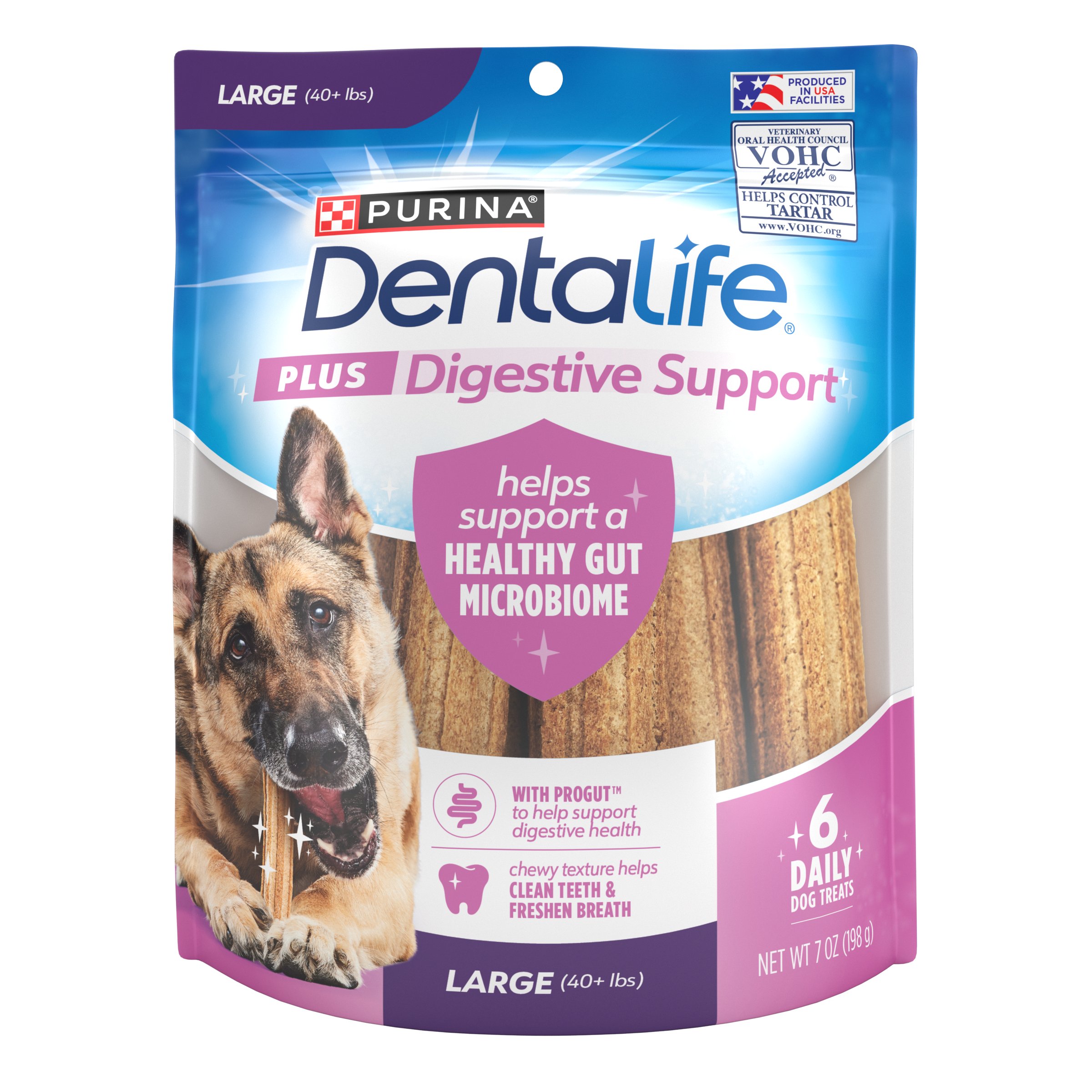 DentaLife Plus Digestive Support Large Dog Treats Shop Dental treats at H E B