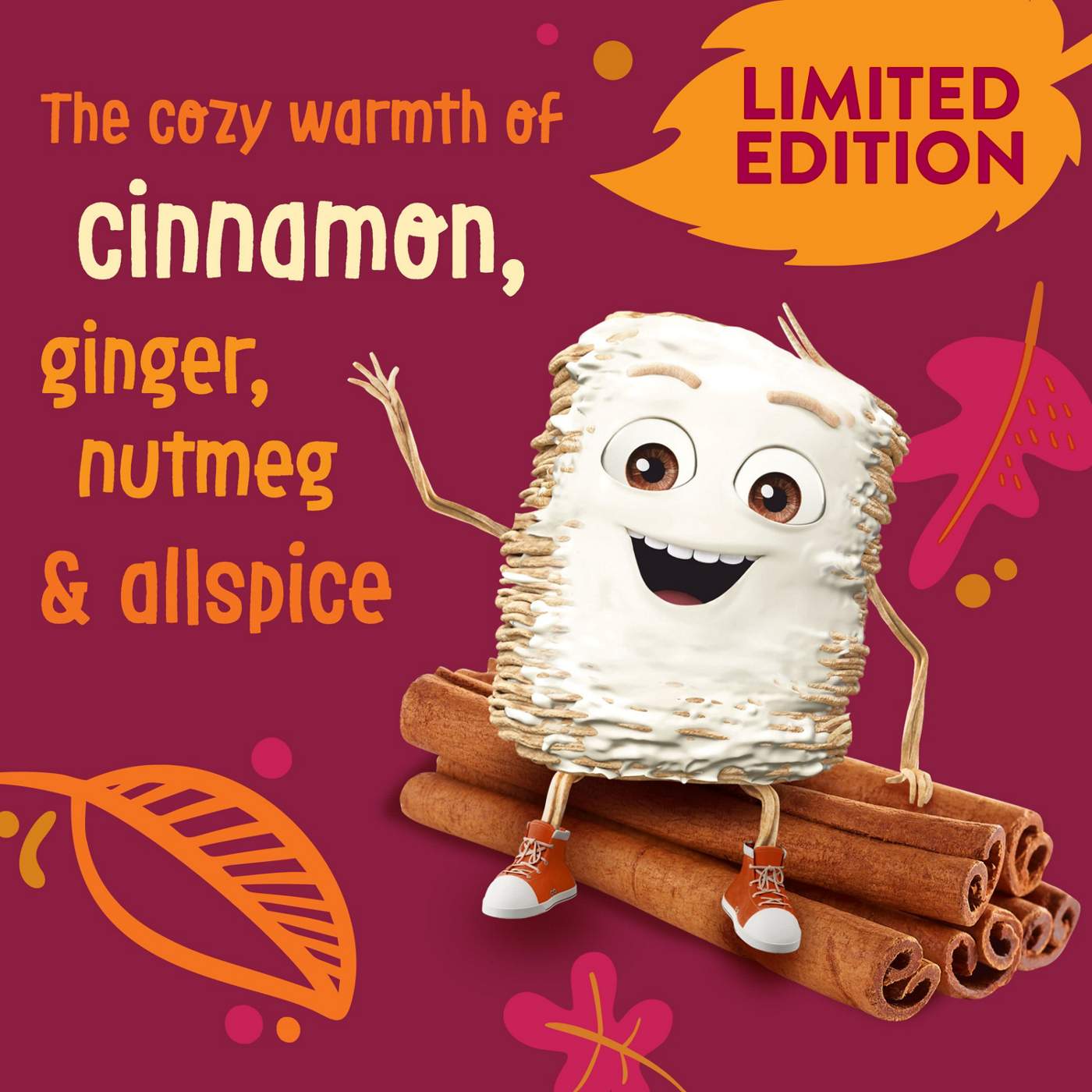 Kellogg's Limited Edition Frosted Mini Wheats - Pumpkin Spice; image 4 of 4