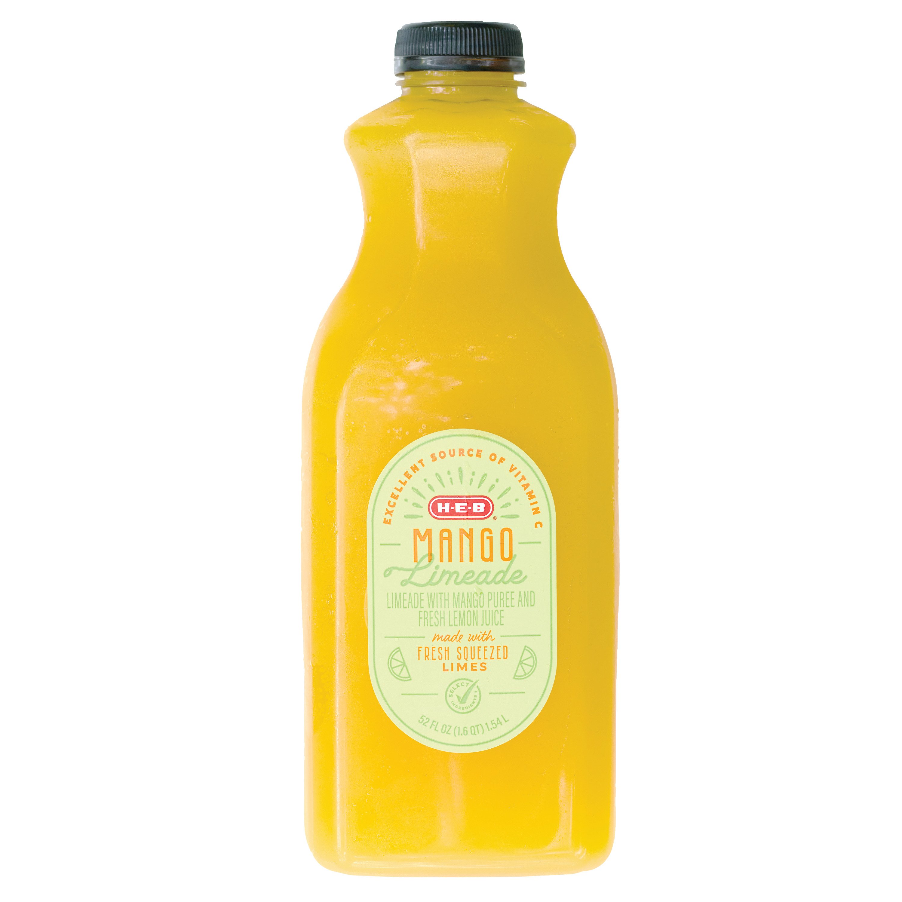 H-E-B Mango Limeade - Shop Juice at H-E-B