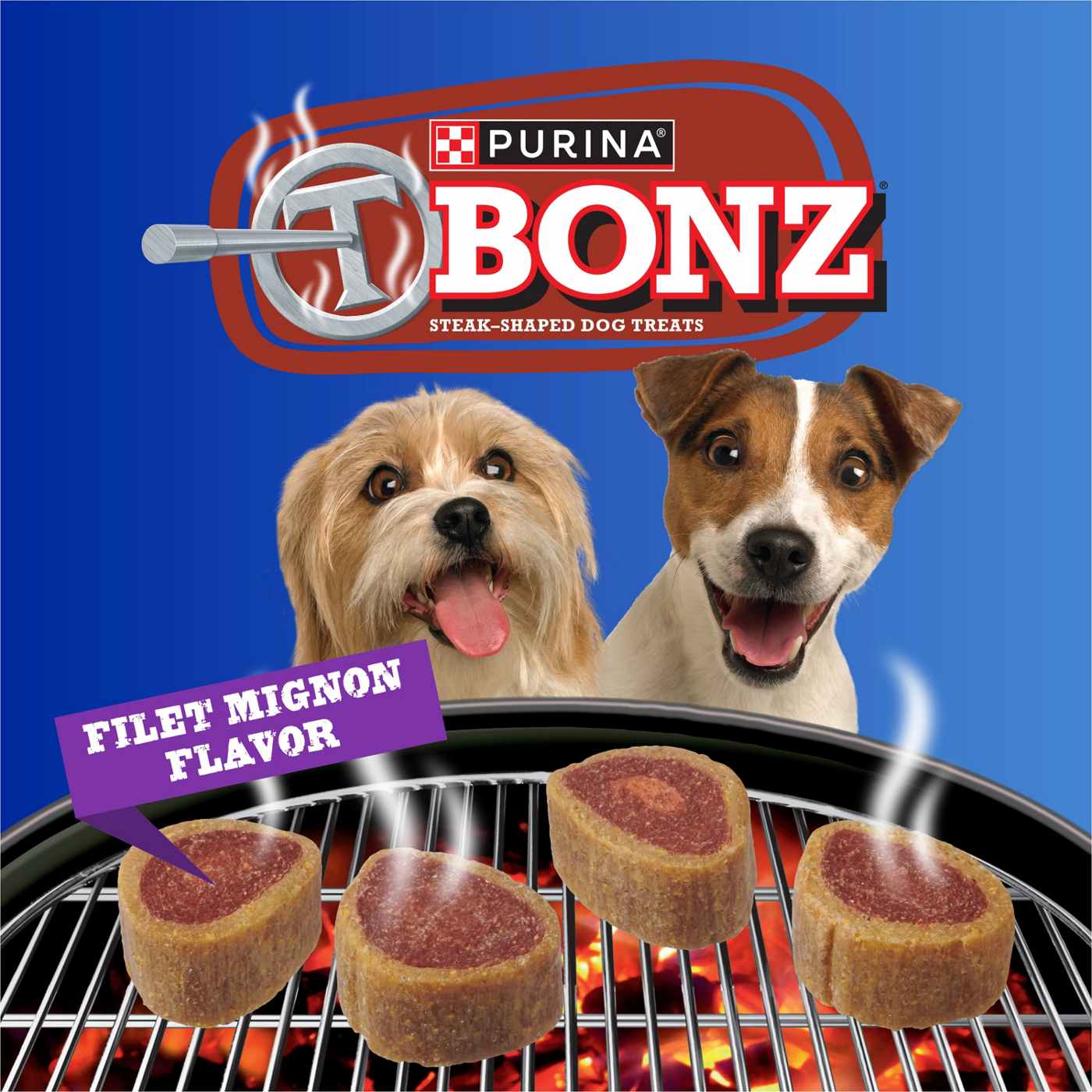 T-Bonz Filet Mignon Steak Shaped Dog Treats; image 2 of 6