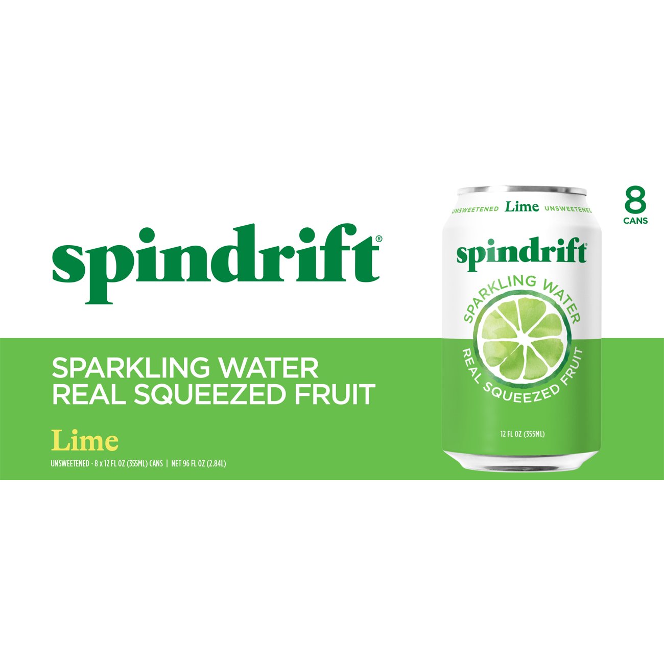 Spindrift Spindrift Sparkling Lime Shop Water at HEB