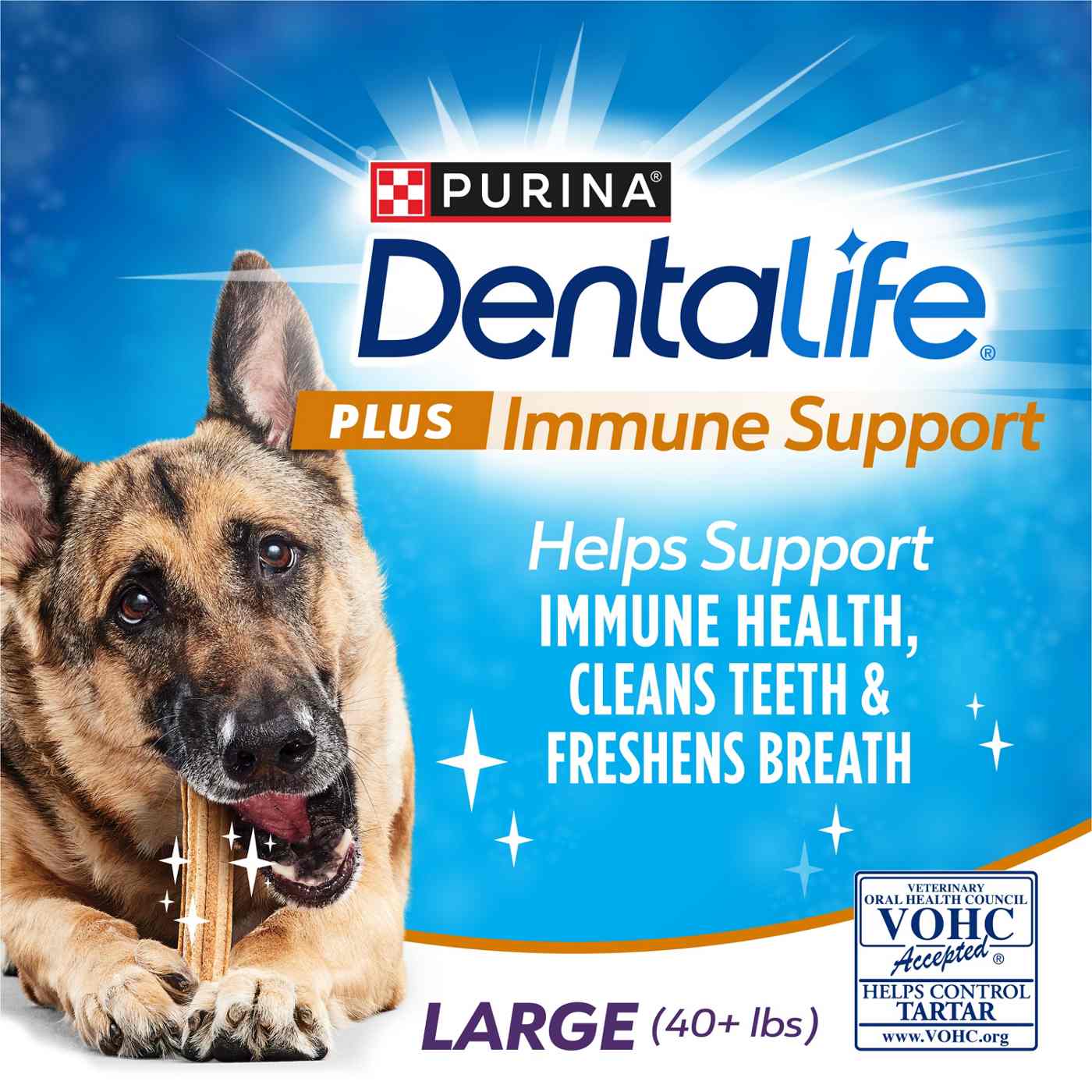 DentaLife Plus Immune Support Large Dog Treats; image 3 of 7