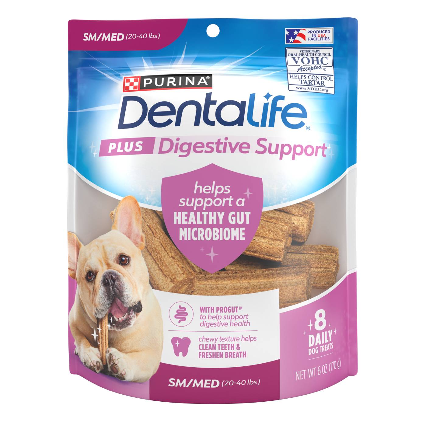 DentaLife Plus Digestive Support Small/Medium Dog Treats; image 1 of 8