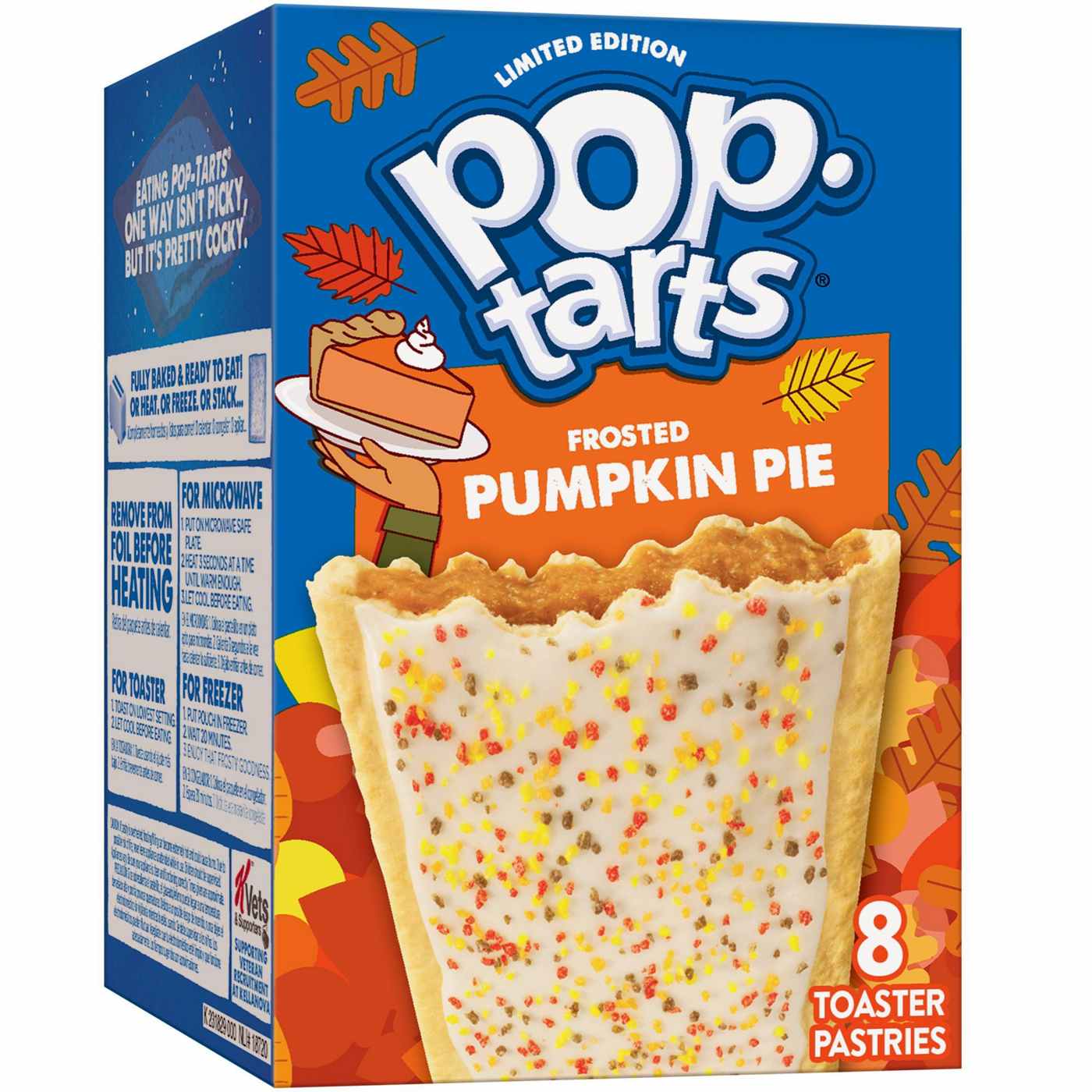 Pop-Tarts Frosted Pumpkin Pie Toaster Pastries, 13.5 oz; image 7 of 7