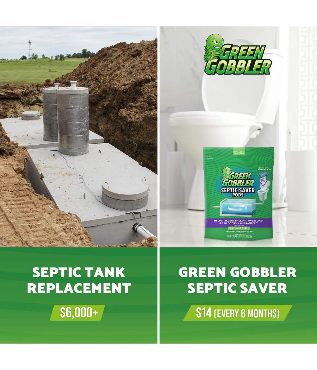 Green Gobbler Septic Saver Pods; image 6 of 11