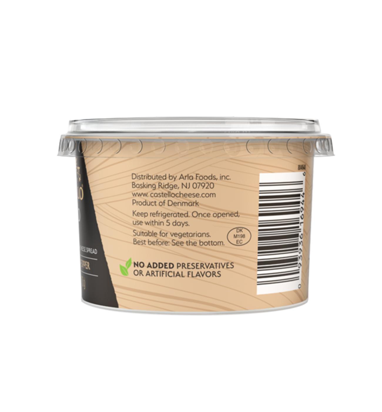 Castello Whipped Spreadable Cheese Dip - Cracked Pepper; image 2 of 3