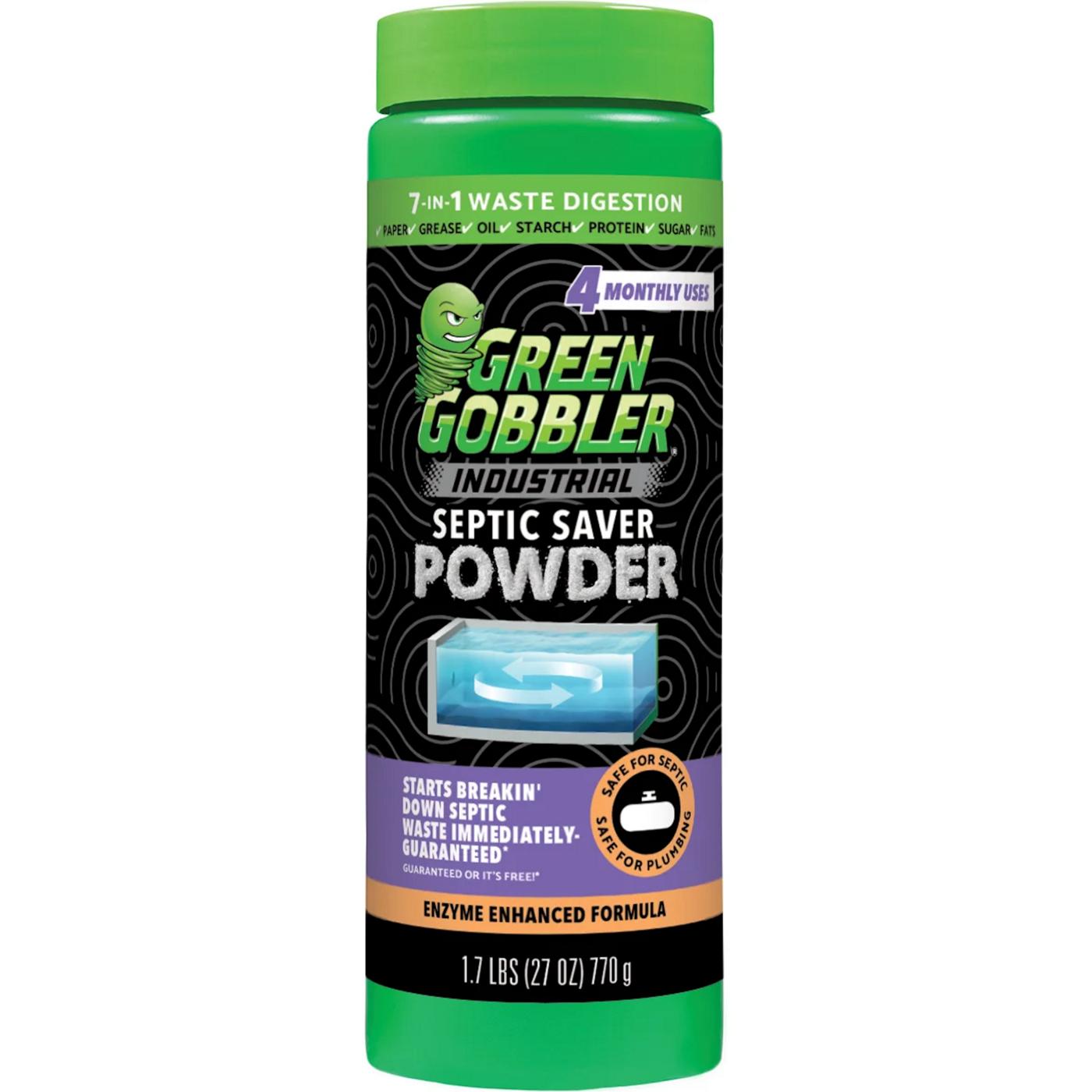 Green Gobbler Septic Saver Powder; image 1 of 11