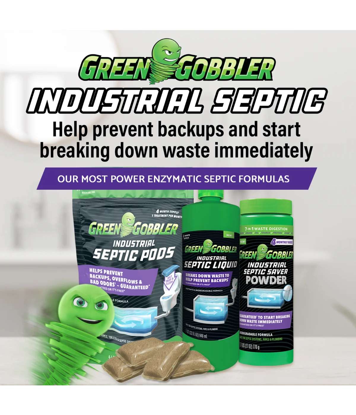 Green Gobbler Septic Saver Powder; image 5 of 11