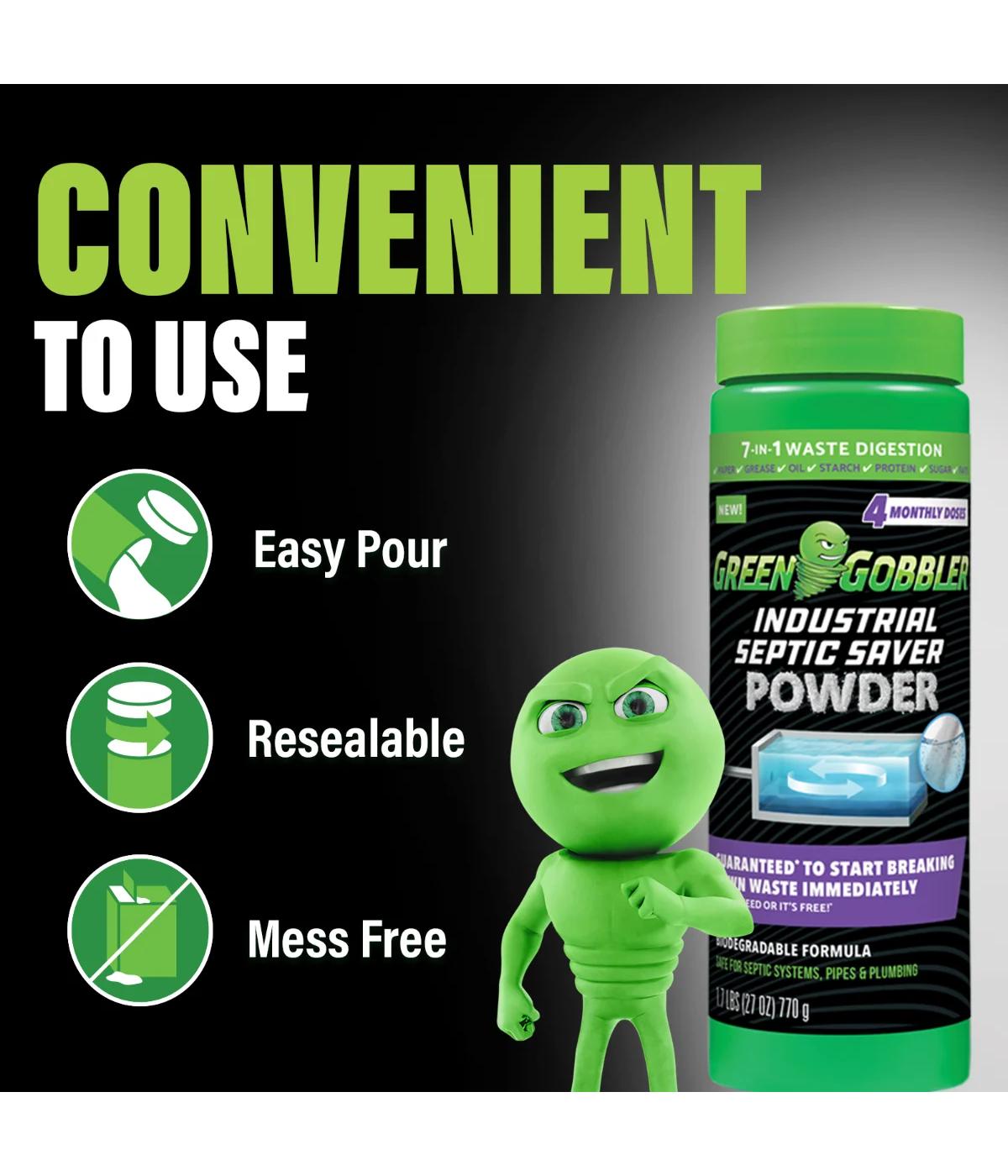 Green Gobbler Septic Saver Powder; image 6 of 11