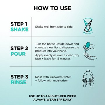 L'Oréal Paris Bright Reveal Dark Spot Exfoliant Peel, 0.84 oz