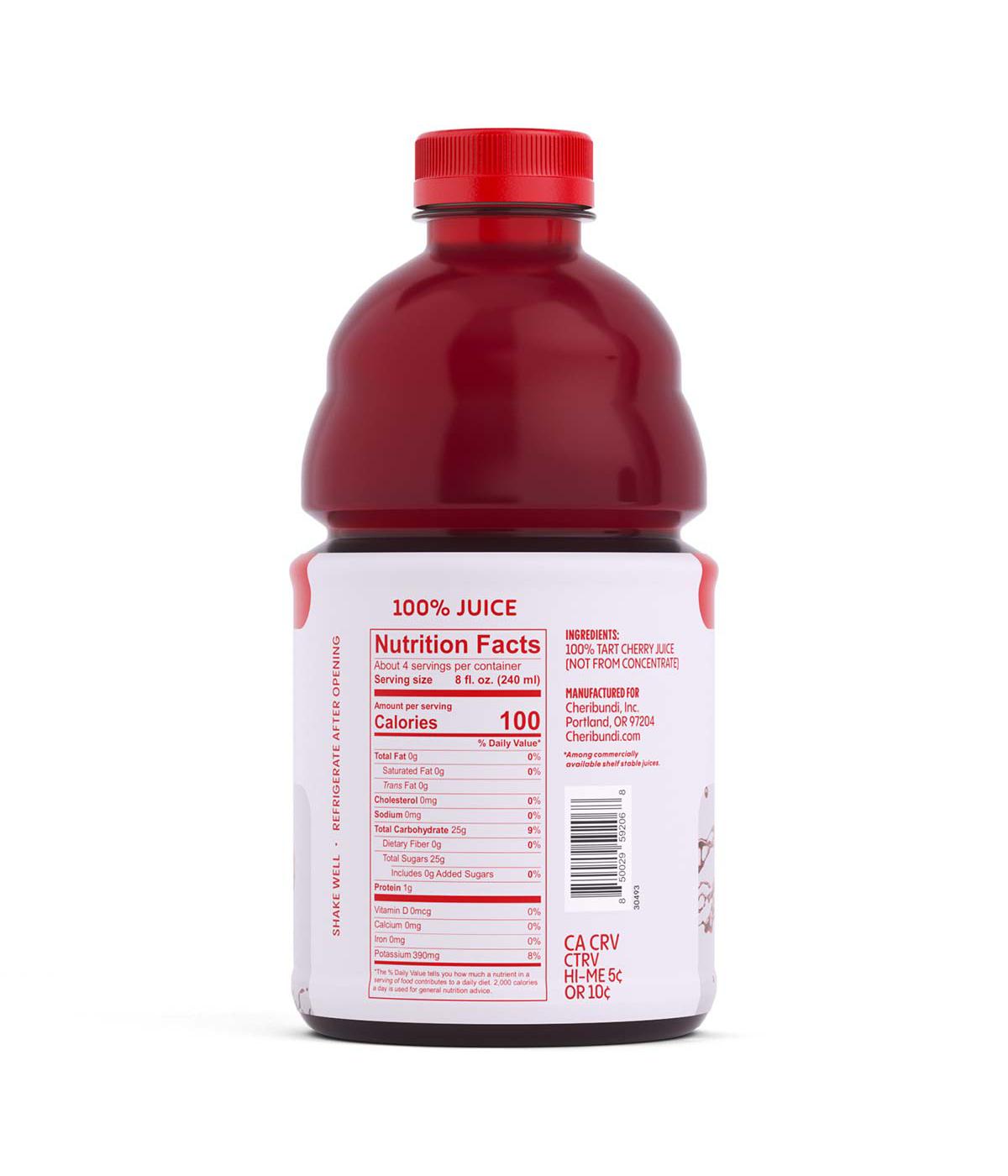 Cheribundi Essentials Pure 100% Tart Cherry Juice; image 2 of 2