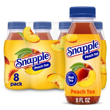 Snapple Peach Tea mini 8 pk Bottles