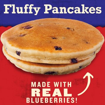 Jimmy Dean Blueberry Griddle Cake Sandwiches - Pork & Chicken Sausage, Egg & Cheese, 4 ct