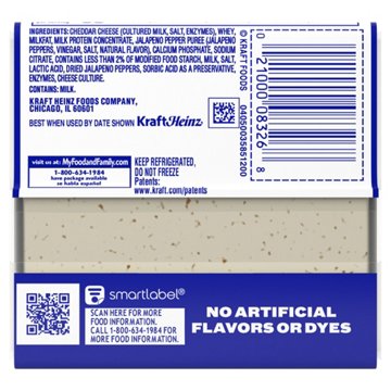Kraft Singles Jalapeno Sliced Cheese