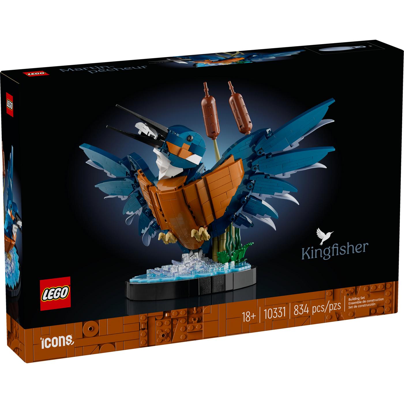 LEGO Icons Kingfisher Bird Set; image 2 of 2