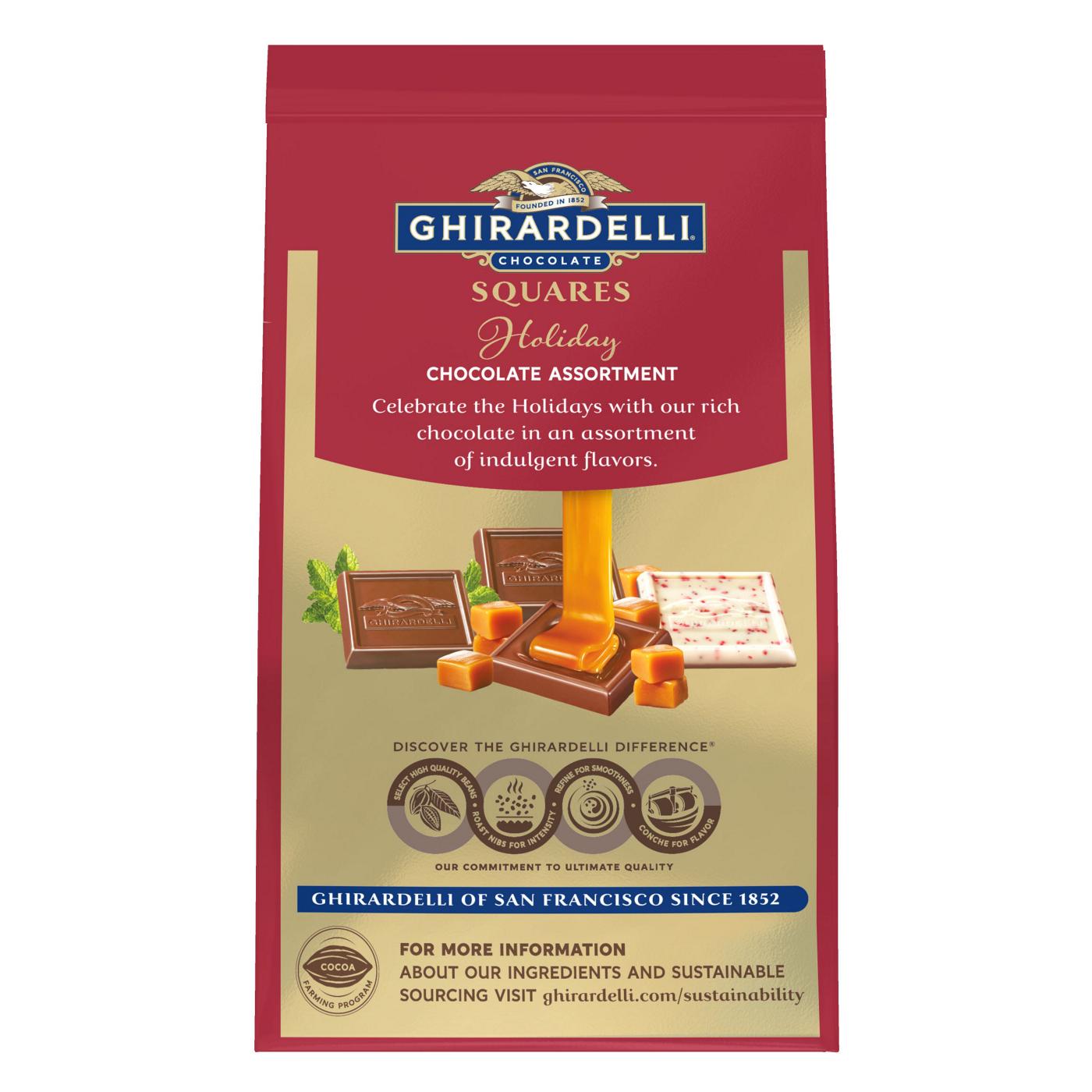 Ghirardelli Squares Holiday Chocolate Assortment Christmas Candy; image 2 of 3