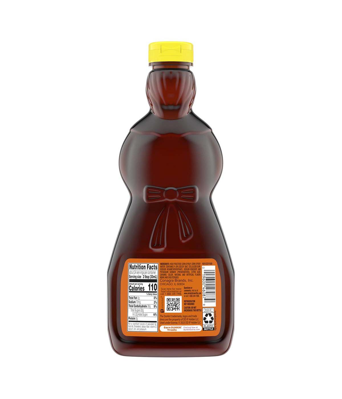 Mrs. Butterworth's Dunkin' Glazed Donut Pancake Syrup Shop Syrup at HEB