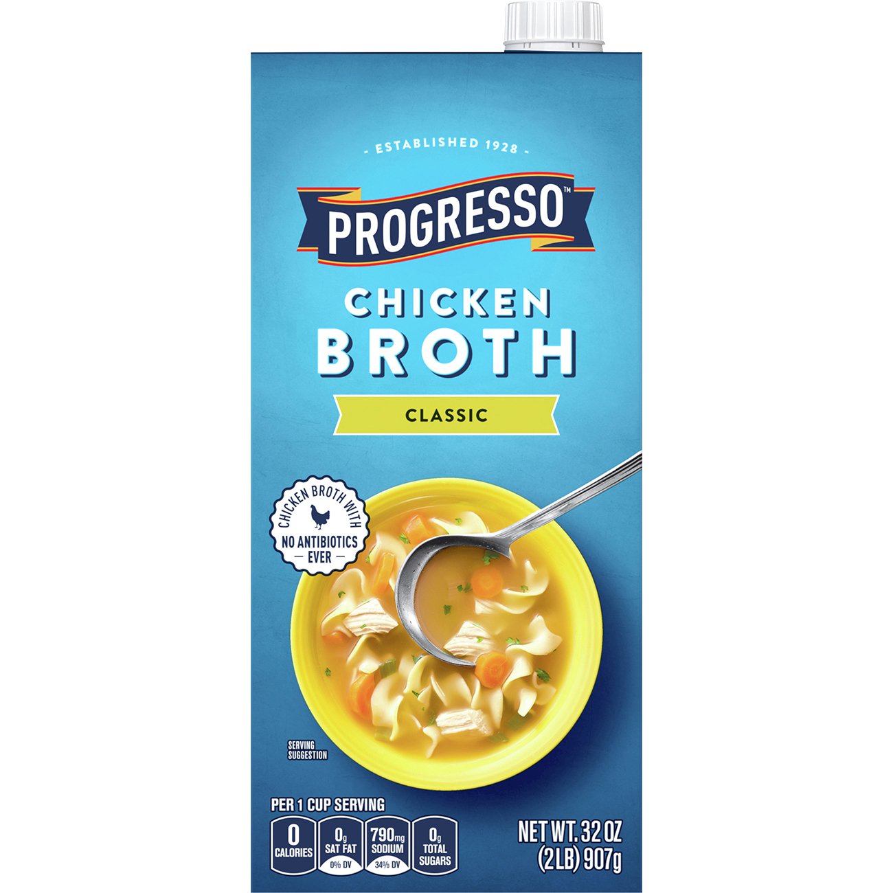 Progresso Chicken Broth Classic - Shop Broth & bouillon at H-E-B