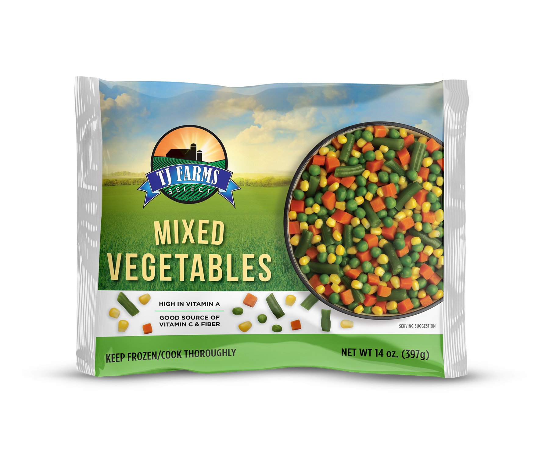 TJ Farms Select Mixed Vegetables, 14 oz | Joe V's Smart Shop | Low
