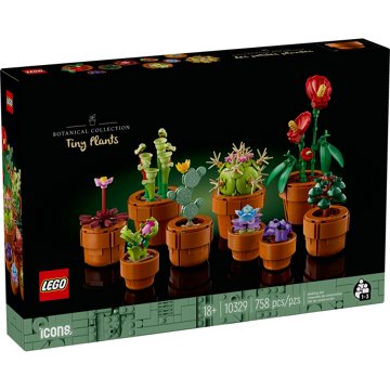 LEGO Icons Botanical Collection Tiny Plants Set, 758 pc