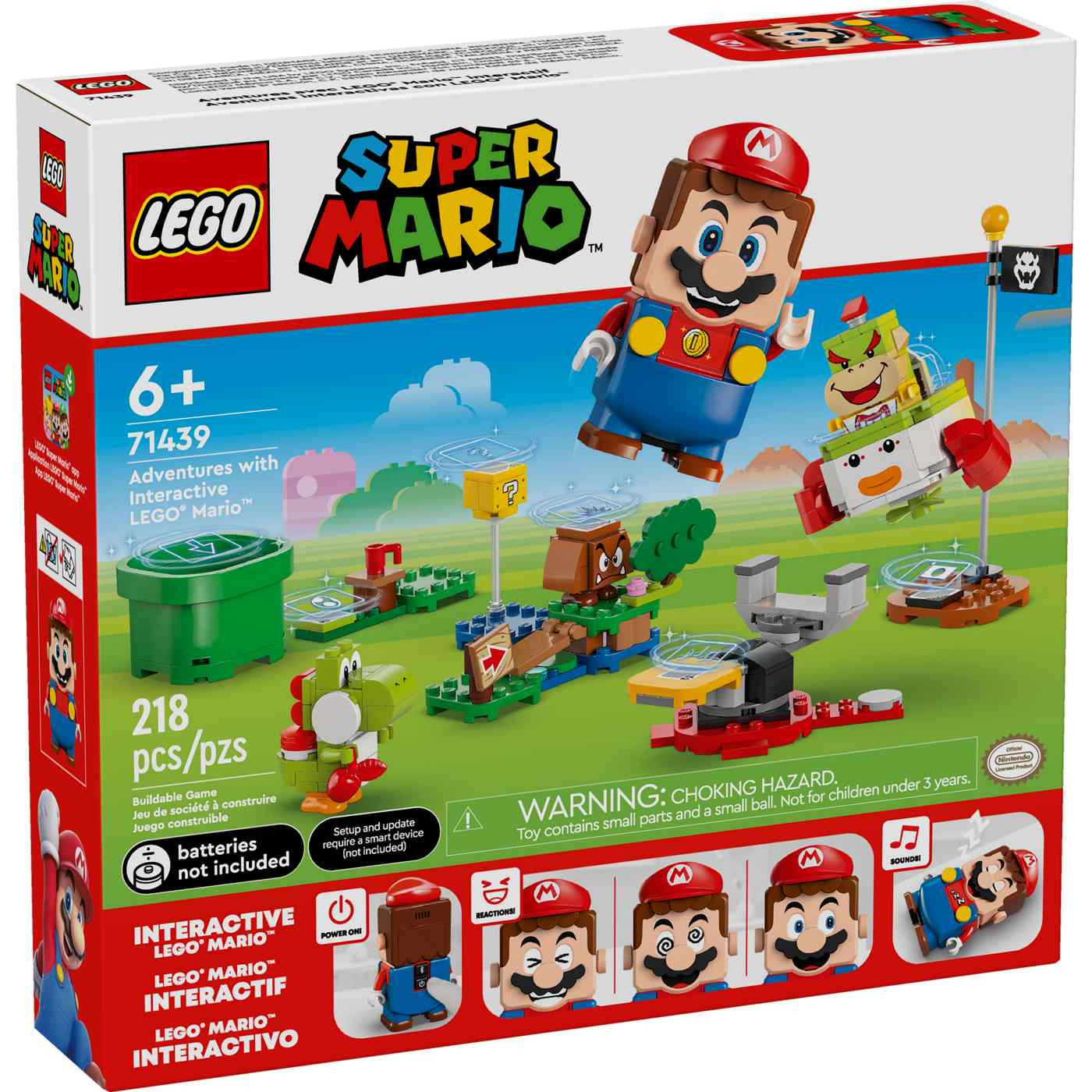 LEGO Super Mario Adventures with Interactive Mario Set; image 2 of 2