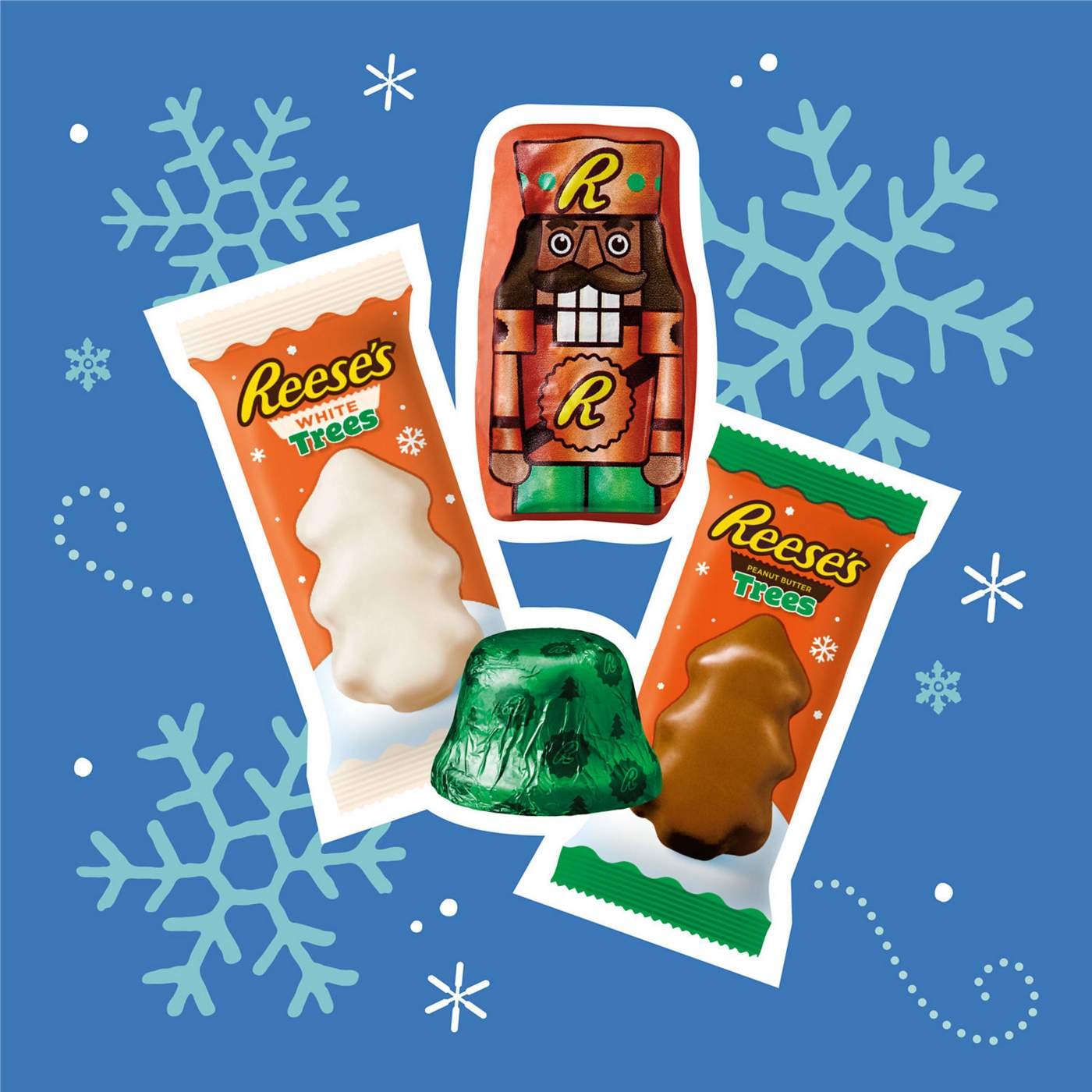 Reese's Peanut Butter Shapes Assortment Christmas Candy; image 6 of 6