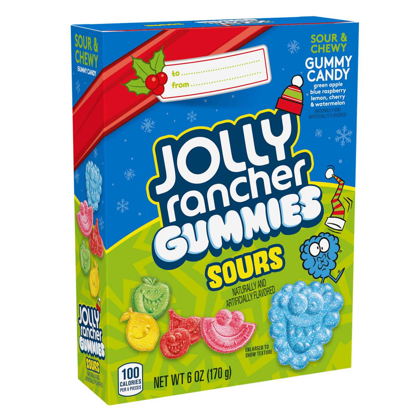 Jolly Rancher Gummies Sours Candy Christmas Storybook; image 1 of 6