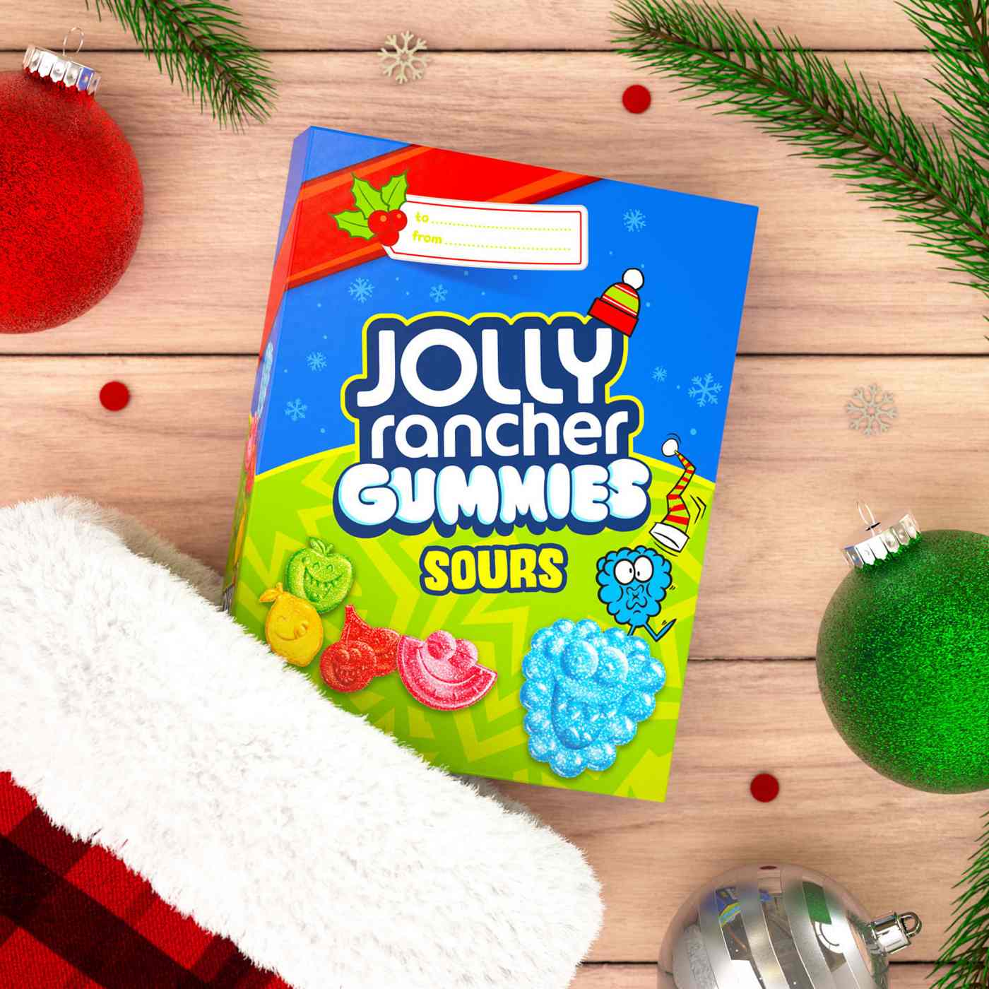 Jolly Rancher Gummies Sours Candy Christmas Storybook; image 2 of 6