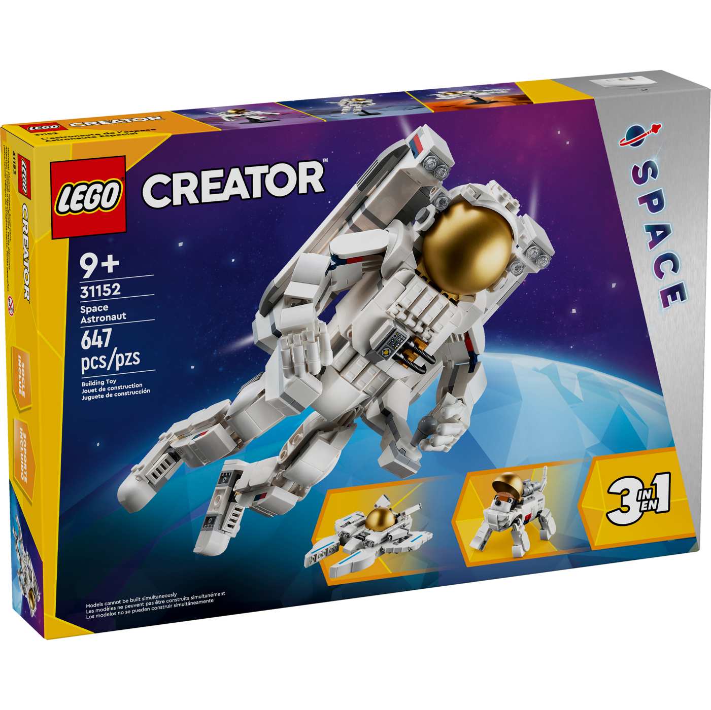 LEGO Creator 3-in-1 Space Astronaut Set; image 2 of 2