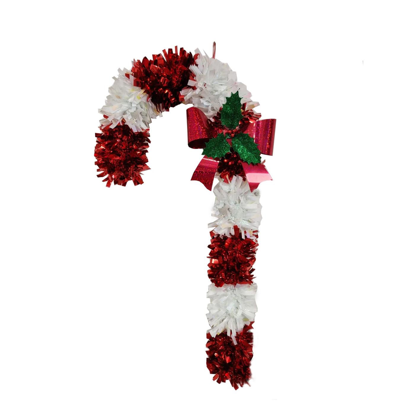 FC Young Candy Cane Christmas Wall Decor; image 1 of 3