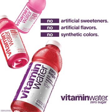 Glaceau Vitaminwater Tropical Citrus Nutrient Enhanced Water Beverage 6 pk Bottles