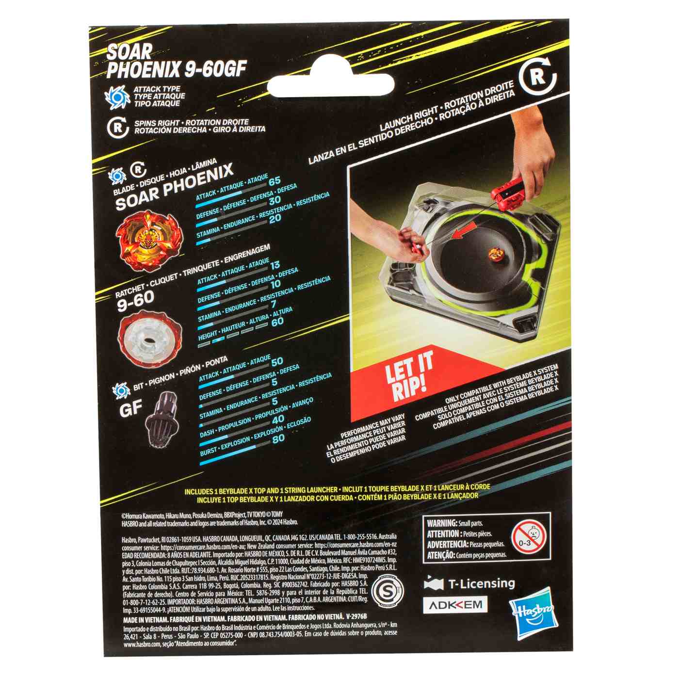 Beyblade X Deluxe String Launcher Set; image 2 of 3