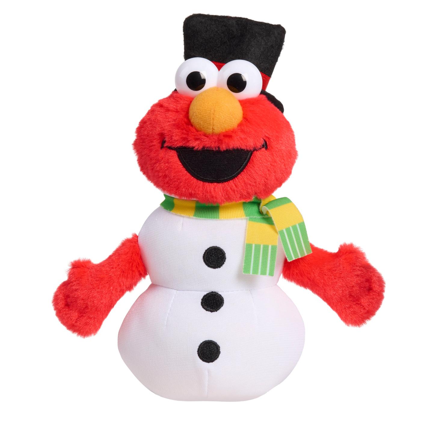 Sesame Street Elmo Snowman Christmas Plush; image 2 of 2