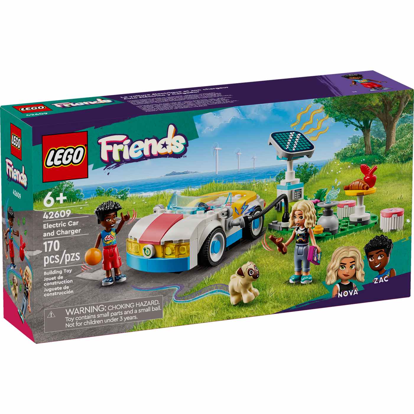 LEGO Friends Electric Car & Charger Set; image 2 of 2