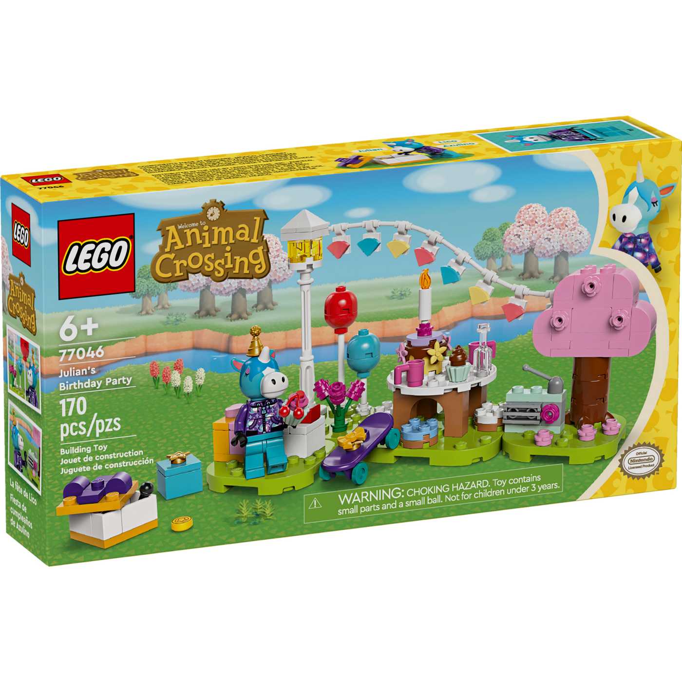 LEGO Animal Crossing Julian's Birthday Party Set; image 2 of 2