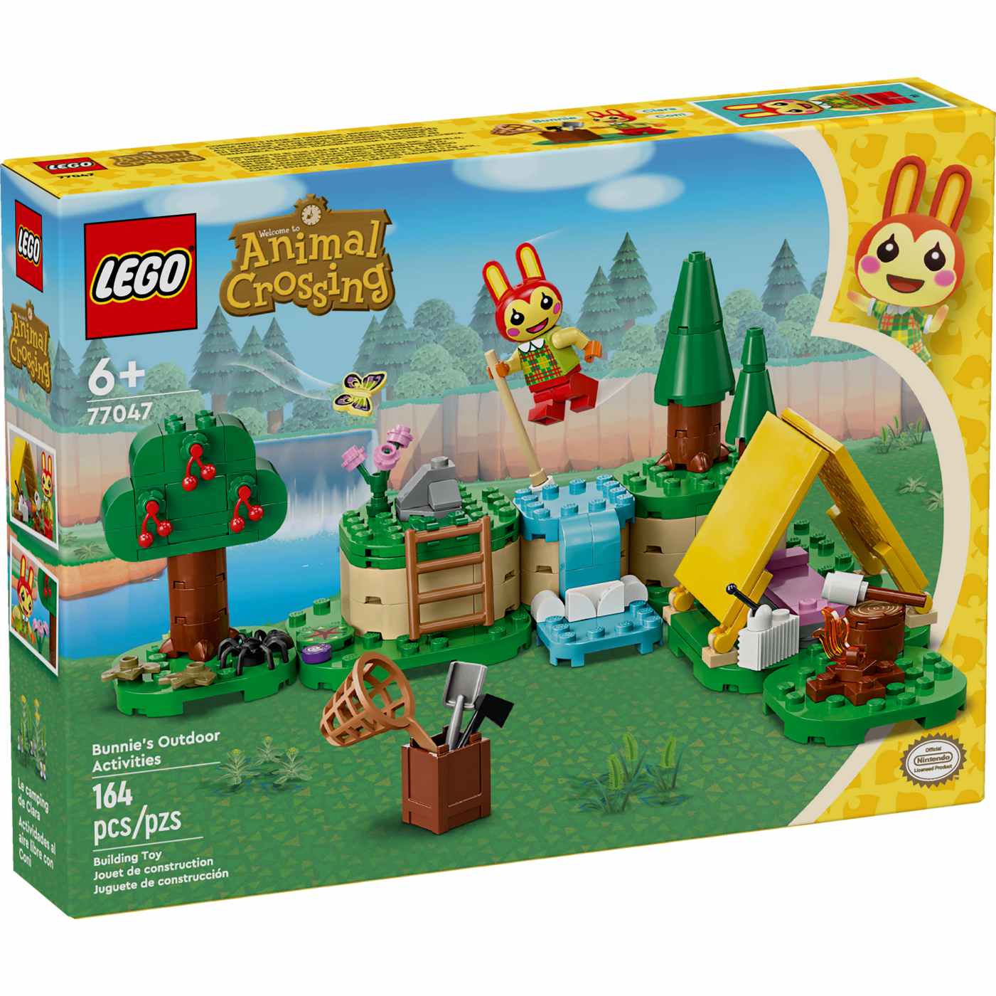 LEGO Animal Crossing Bunnie's Outdoor Activities Set; image 2 of 2