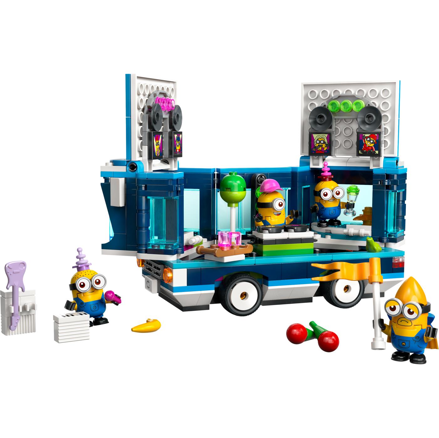 LEGO Despicable Me 4 Minions' Music Party Bus Set; image 1 of 2