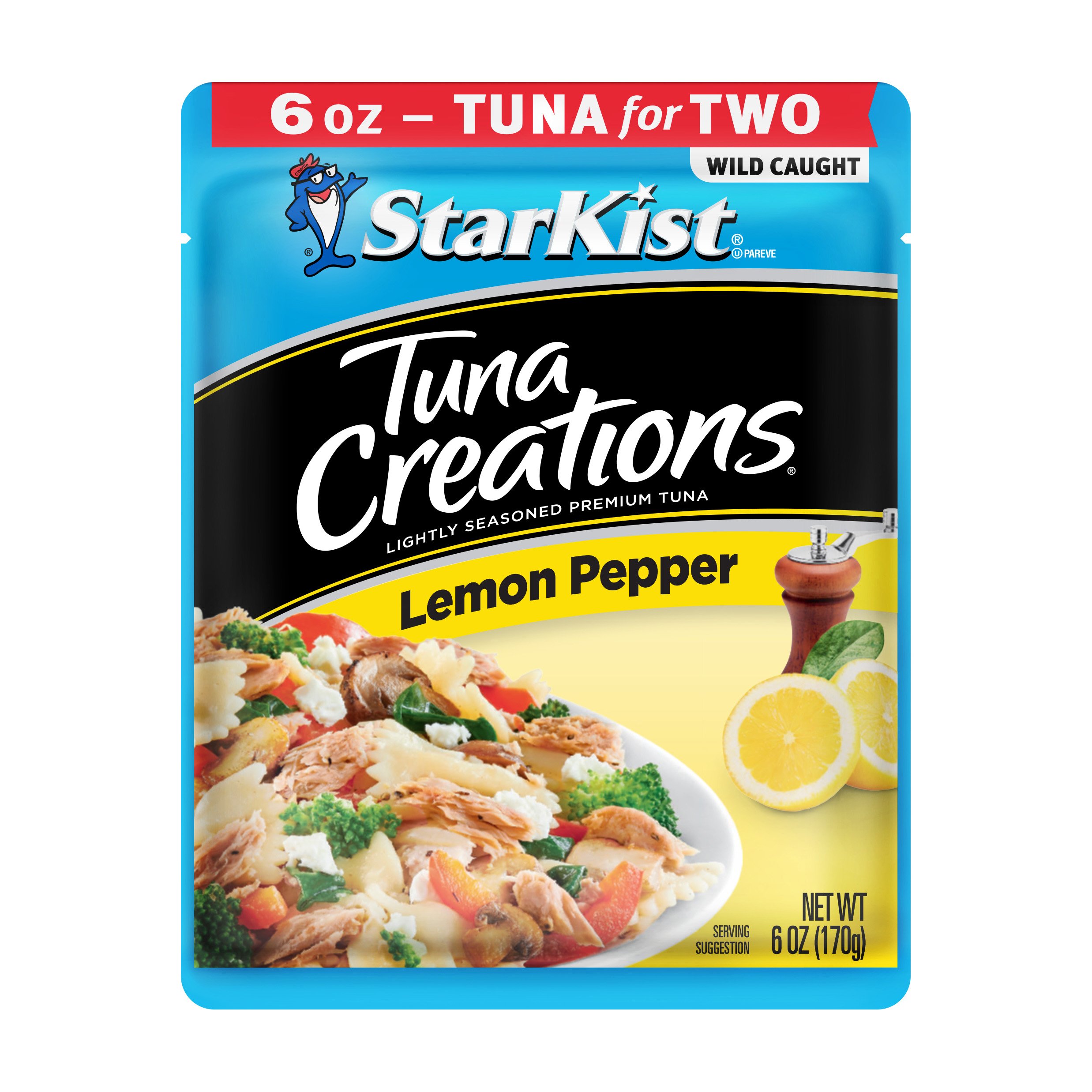 StarKist Tuna Creations Lemon Pepper Tuna Pouch Shop Seafood at HEB